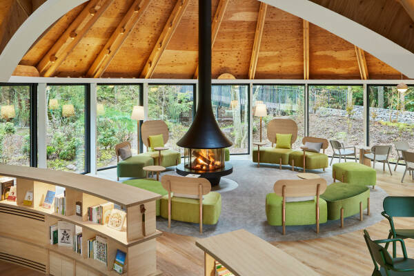 Hotelclubhaus in Zentraljapan von Klein Dytham architecture