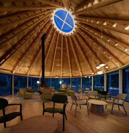 Hotelclubhaus in Zentraljapan von Klein Dytham architecture