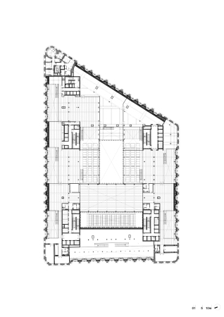 Umbau eines Postgebudes in Paris von Dominique Perrault