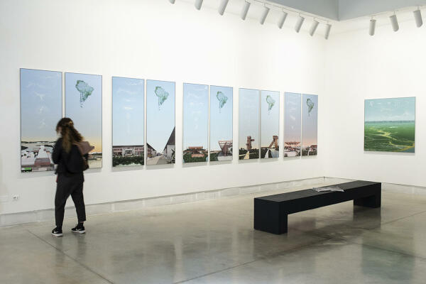 Das Somatic Collaborative fokussiert auf Manaus. Ihre Arbeit entwickelt ein �New Contractual Agreement between City and Forest in Urban Amazonia� (46).