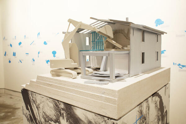 Auch hier geht der Blick auf die Pole: �Contested Circumpolar: Domestic Territories� (14) von Lateral Office und der Arctic Design Group.