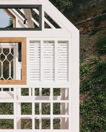 Temporrer Minipavillon von Federico Babina in Lugo