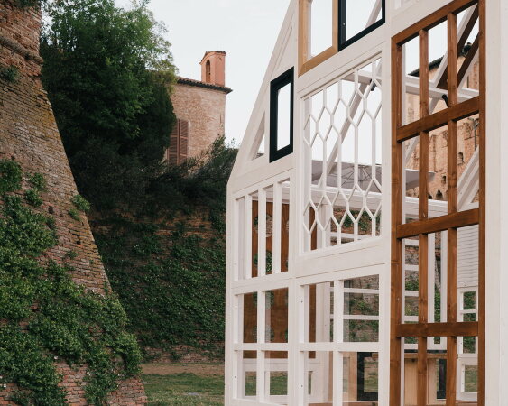 Temporrer Minipavillon von Federico Babina in Lugo