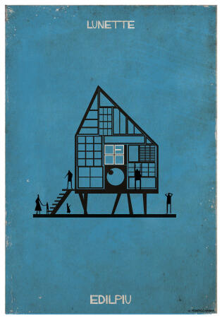 Temporrer Minipavillon von Federico Babina in Lugo