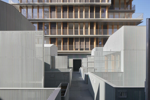 Wohnkomplex in Paris von Moussafir Architectes und Nicolas Hugoo