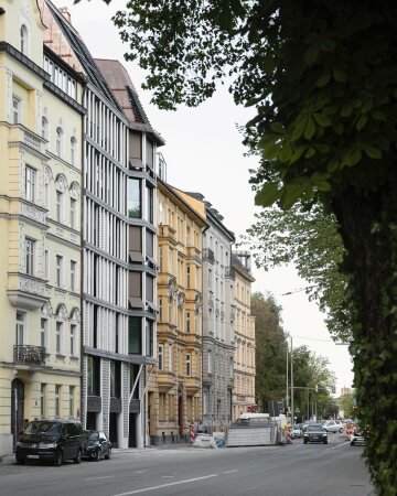 Wohnensemble in Mnchen von Thomas Krger Architekten
