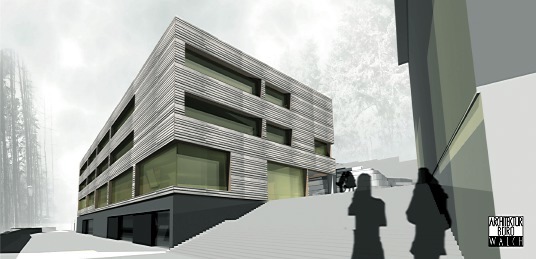 Baubeginn fr Schule in Tirol