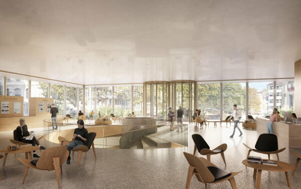 5. Preis Max Dudler: Innenraum