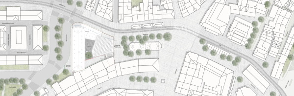 2. Preis E2A Piet Eckert und Wim Eckert Architekten: Lageplan
