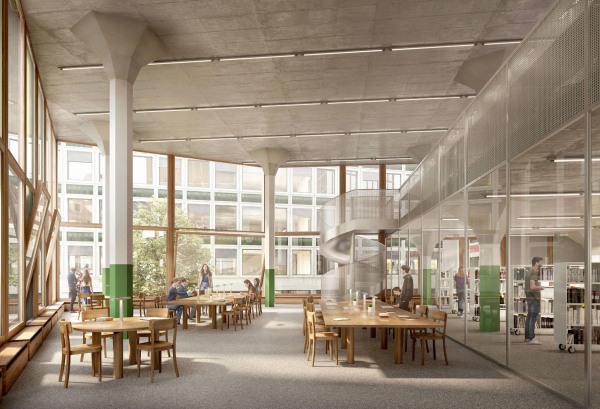 2. Preis E2A Piet Eckert und Wim Eckert Architekten: Innenraum