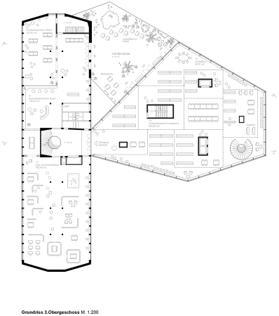 1. Preis Staab Architekten: 3. Obergeschoss