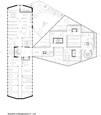 1. Preis Staab Architekten: 4. Obergeschoss