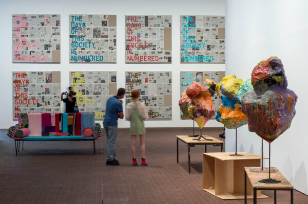 Installationsansicht Erffnungsausstellung Juni 2021