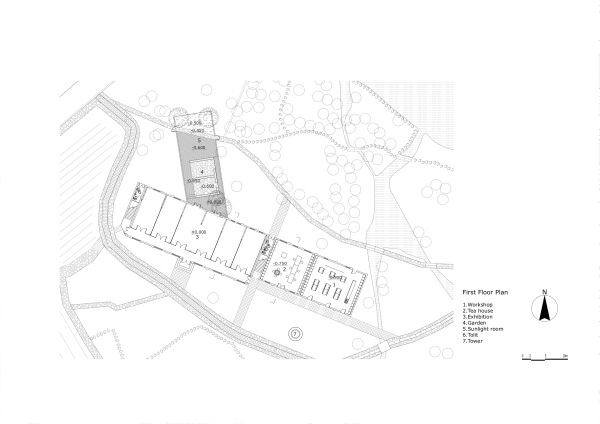 Museum und Werkstatt in Songyang von Xu Tiantian