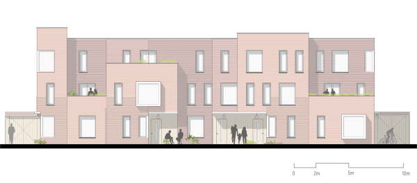 Ensemble von Orange Architects in Rotterdam