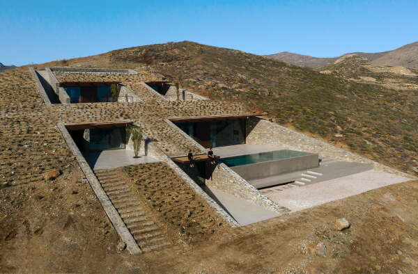 Villa auf der griechischen Insel Serifos von Mold Architects