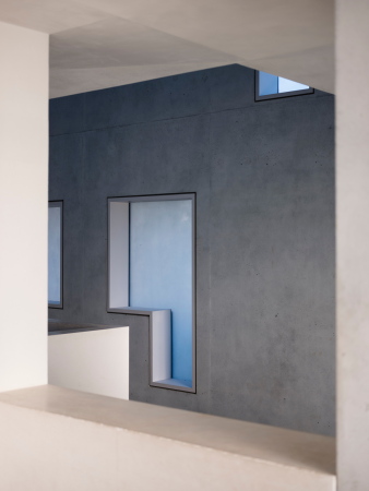 Neue Meisterhuser Dessau (Haus Gropius und Meisterhaus Moholy-Nagy) von Bruno Fioretti Marquez Architekten, 2014, Innenraum