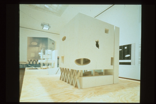 Trs Grande Bibliothque in Paris, Wettbewerbsbeitrag von OMA 1989