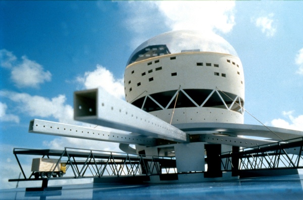 Fhrterminal Zeebrgge, Wettbewerbsbeitrag von OMA 1989