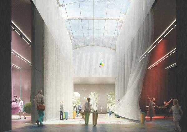 2. Platz Architektur: Hascher Jehle Architektur (Berlin), TGA/Tragwerk: Assmann Beraten + Planen (Berlin): Visualisierung Innenraum