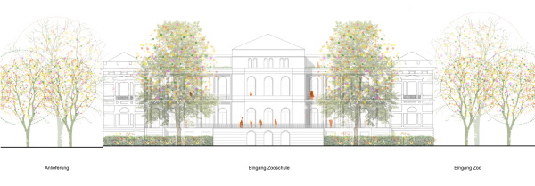 2. Platz: Architektur: Hascher Jehle Architektur (Berlin), TGA/Tragwerk: Assmann Beraten + Planen (Berlin): Ansicht Ost