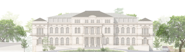 1. Platz: Ortner & Ortner Baukunst (Berlin): Ansicht West