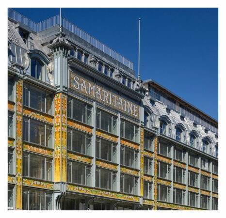 Jugenstilfassade rue de la Monnaie