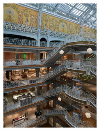 Der Lichthof der historischen Samaritaine, Jourdain-Bau