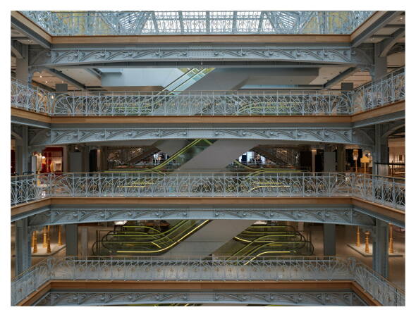 Der Lichthof im Jourdain-Bau