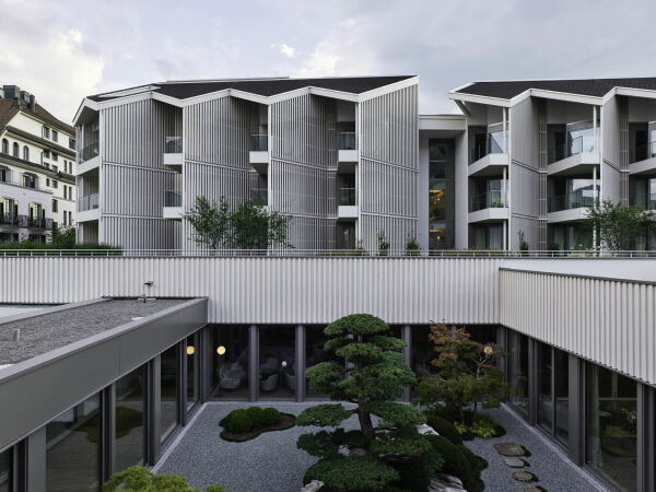 Hotelkomplex in Weggis von Davide Macullo Architects
