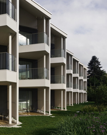 Hotelkomplex in Weggis von Davide Macullo Architects