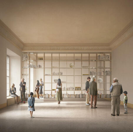 Ein 3. Preis: Kuehn Malvezzi, Umbau Kchenflgel