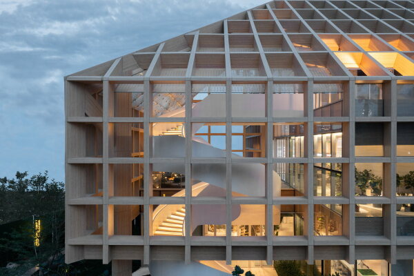 Ausstellungsgebude in Sanya von CLOU architects