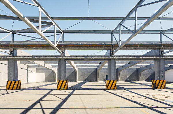 Aktueller Rckbau der U-Halle