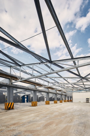 Aktueller Rckbau der U-Halle