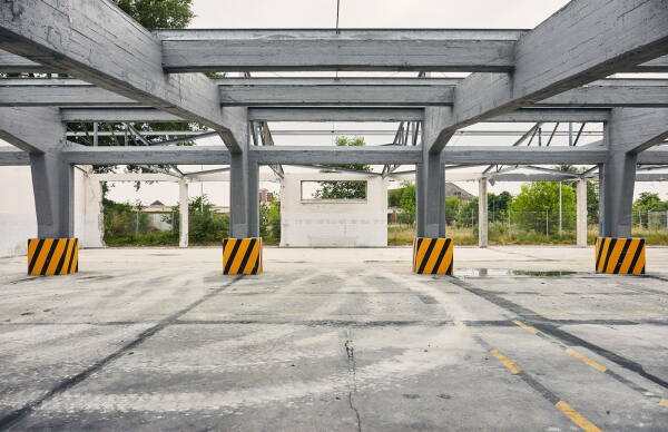 Aktueller Rckbau der U-Halle