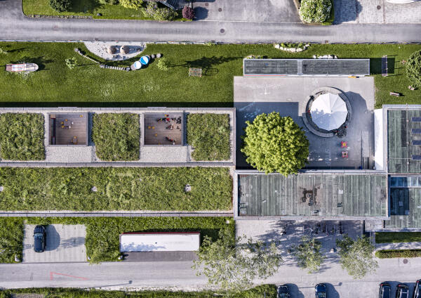 Kindergartenerweiterung in Lustenau von Bernardo Bader