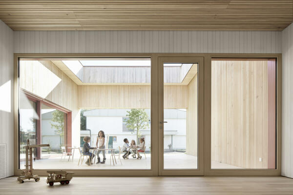 Kindergartenerweiterung in Lustenau von Bernardo Bader