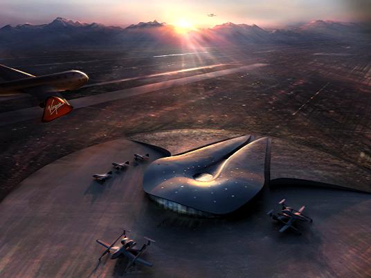 Pläne für Weltraumbahnhof in New Mexiko veröffentlicht