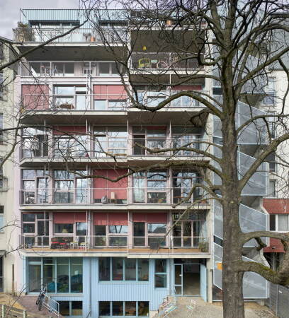 Auszeichnung in der Kategorie Ungewöhnliche Nachbarschaften: LOVO Lebensort Vielfalt Ostkreuz in Berlin Lichtenberg von Christoph Wagner Architekten mit Wenke Schladitz (Berlin)
