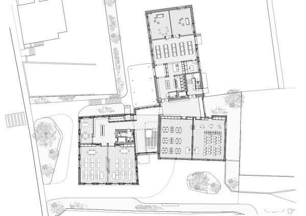 Erweiterung einer Grundschule in Riaz von FAZ Architectes