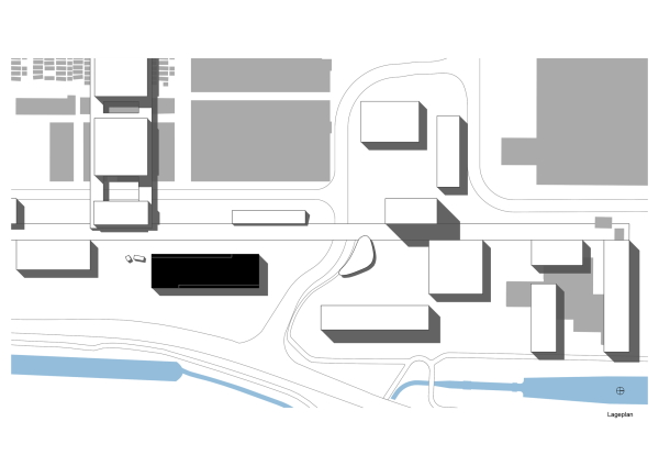 Lageplan des geplanten Campus