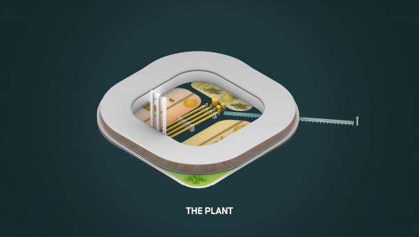 Plne fr Metallfrderanlage vorgestellt