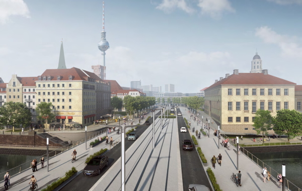 2. Preis: schlaich  bergermann partner, Stuttgart; grbv Ingenieure im Bauwesen, Hannover