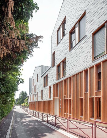 Studentenwohnheim und Kindergarten von CoBe