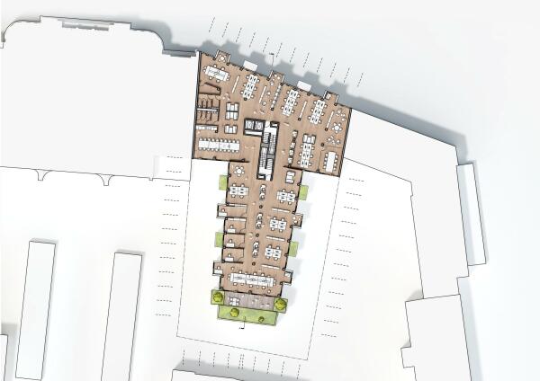 Graft - Grundriss Regelgeschoss