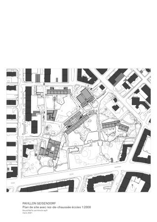 Schulgebude in Genf von David Reffo