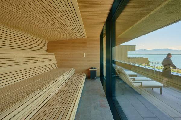 Therme in Lindau von 4a Architekten