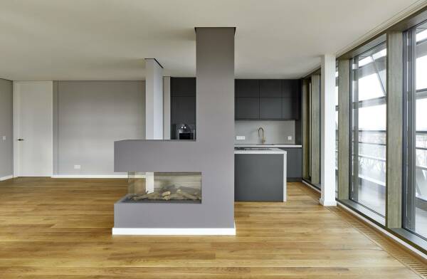 Glaskamine fr die 10 neukonzipierten Wohnungen