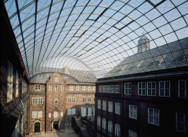 berdachung des Museums fr Hamburgische Geschichte